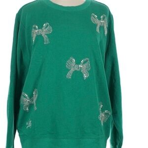 Lilly Pulitzer Ballad Bow Sweatshirt, Size Medium